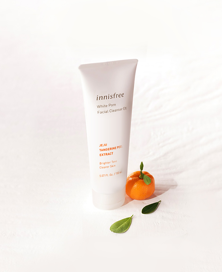 white pore facial cleanser