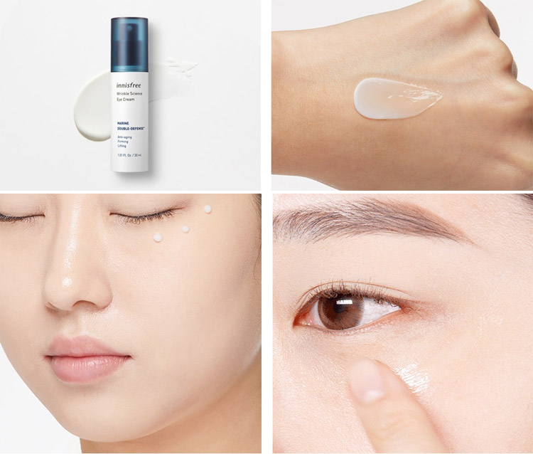 innisfree wrinkle science eye cream