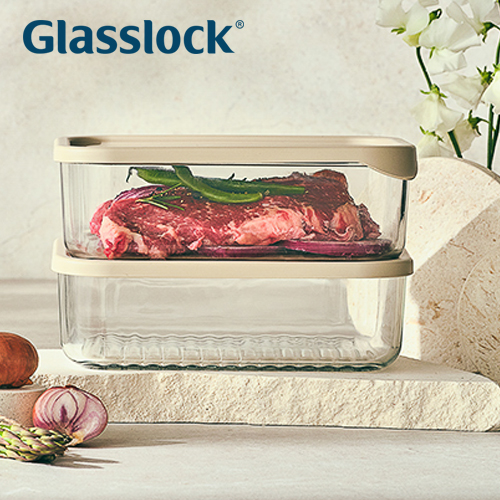 글라스락  모듈러 1700ml 2조세트