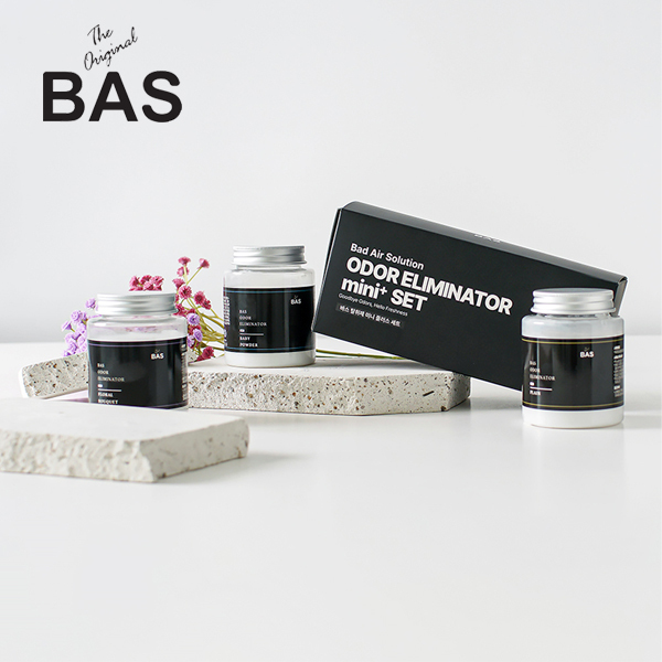 [BAS] 탈취제 미니플러스 160g 3가지향 3개입 SET