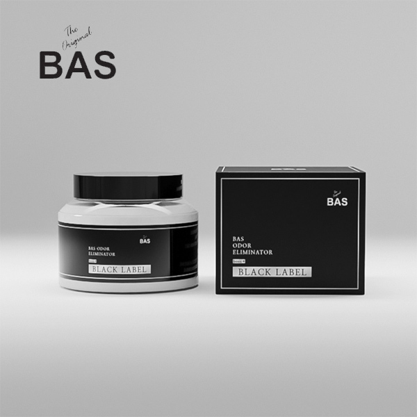 [BAS] 블랙라벨 탈취제 베이직플러스 350g (플레인,섬머린넨 택1)