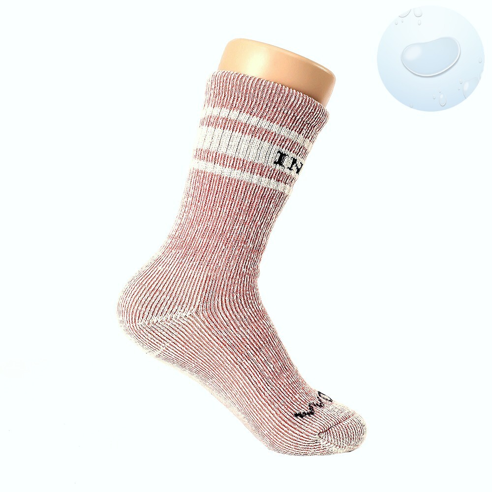 특허받은 여성 장목 울양말 S 핑크 여자 등산 양말 트래킹 삭스 따뜻한 발 스타킹