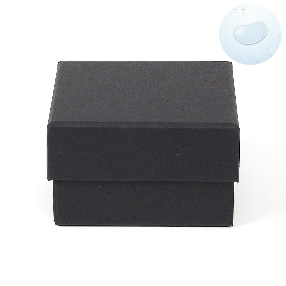 Oce 고급 종이 선물 상자 검정 박스 9.5x9.5 gift box 패키지 포장지 페이퍼 패키징