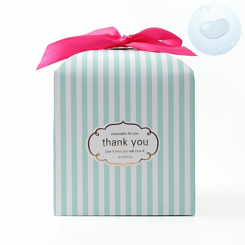 종이 포장 리본 상자 선물 박스 민트 10p 뚜껑 케이스 예쁜 종이 포장 케이스 캔들 gift box