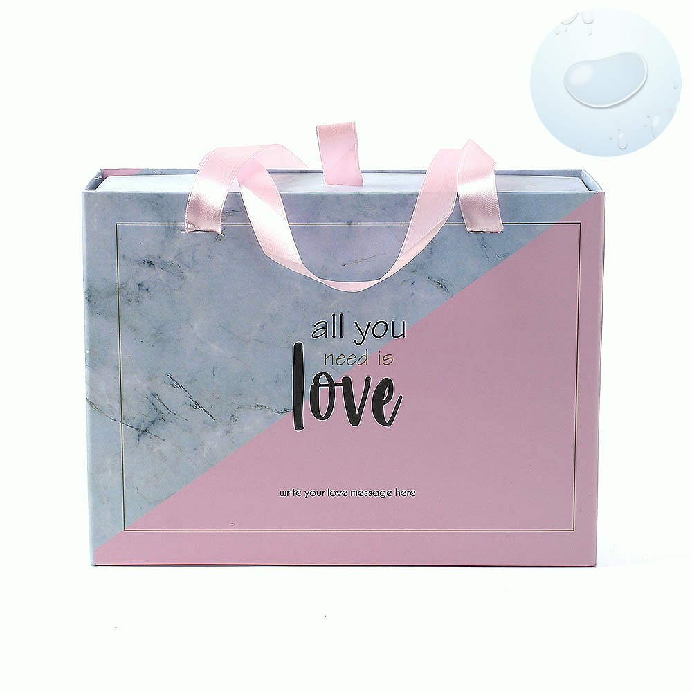 종이 서랍 쇼핑백 상자 선물 마블 박스 23.5x17 선물백 gift box 패키징
