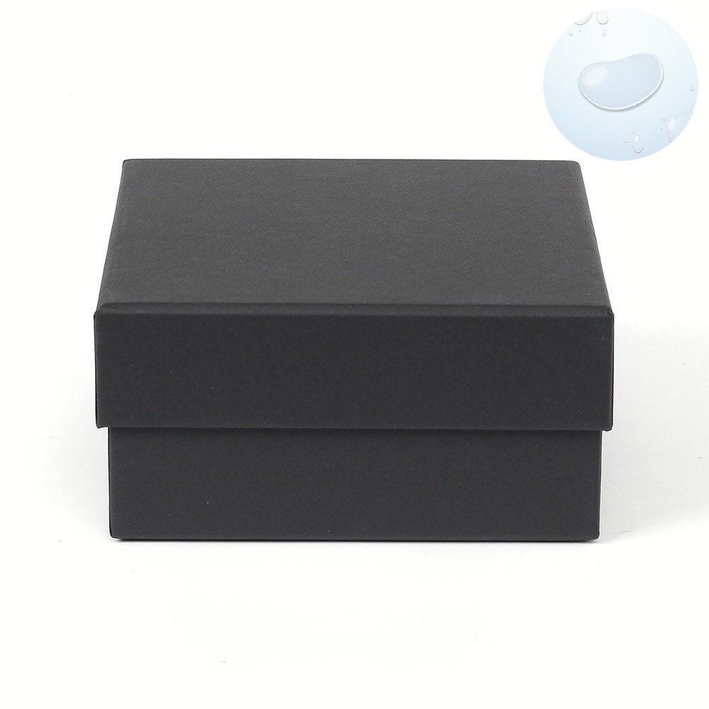 Oce 고급 종이 선물 상자 검정 박스 3p 12.5x12.5 예쁜 종이 포장 케이스 포장 박스 뚜껑 케이스