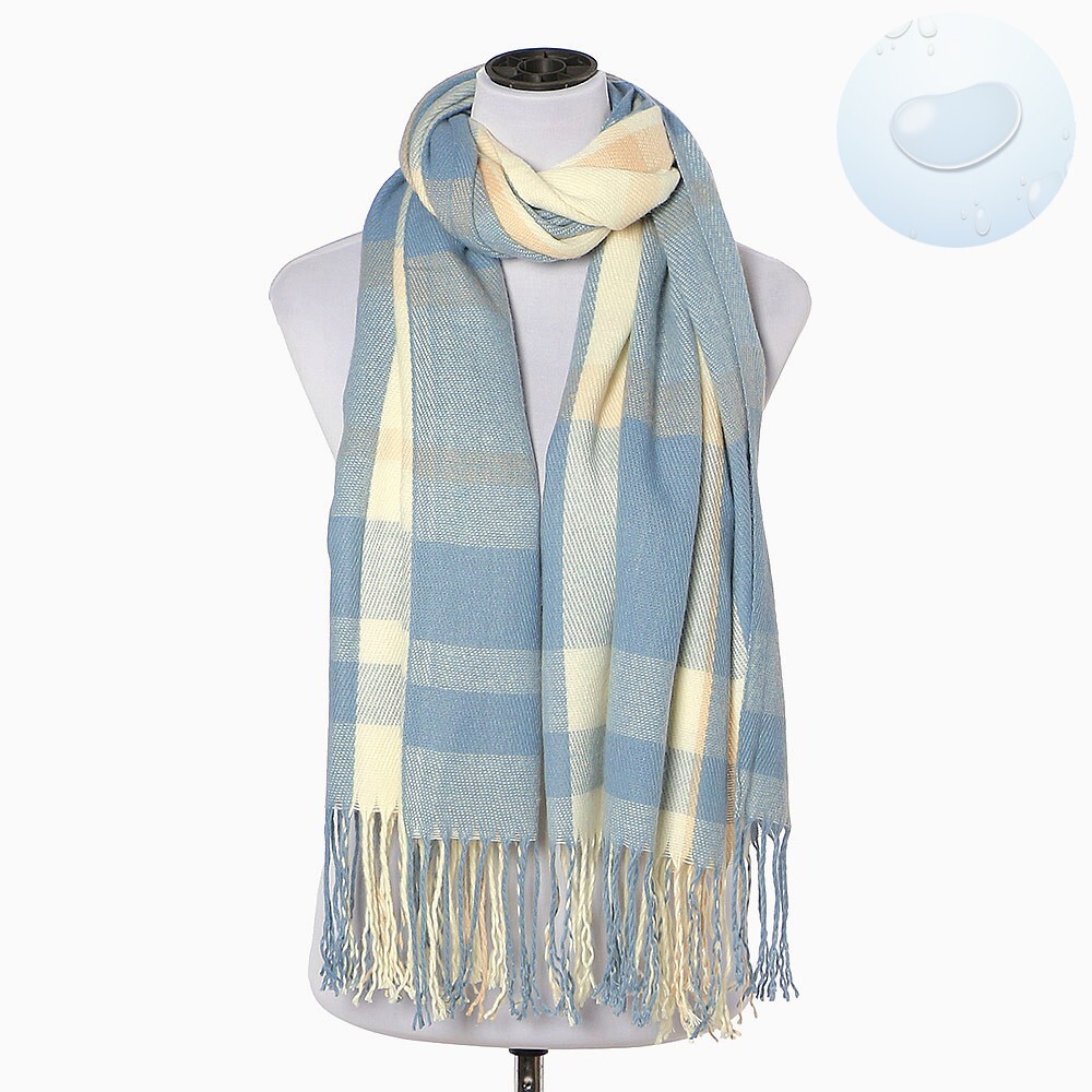 Oce 파스텔 가을 겨울 숄 목도리 베이지블루 따뜻한 머풀러 따뜻한 넥 스카프 여자 스카프