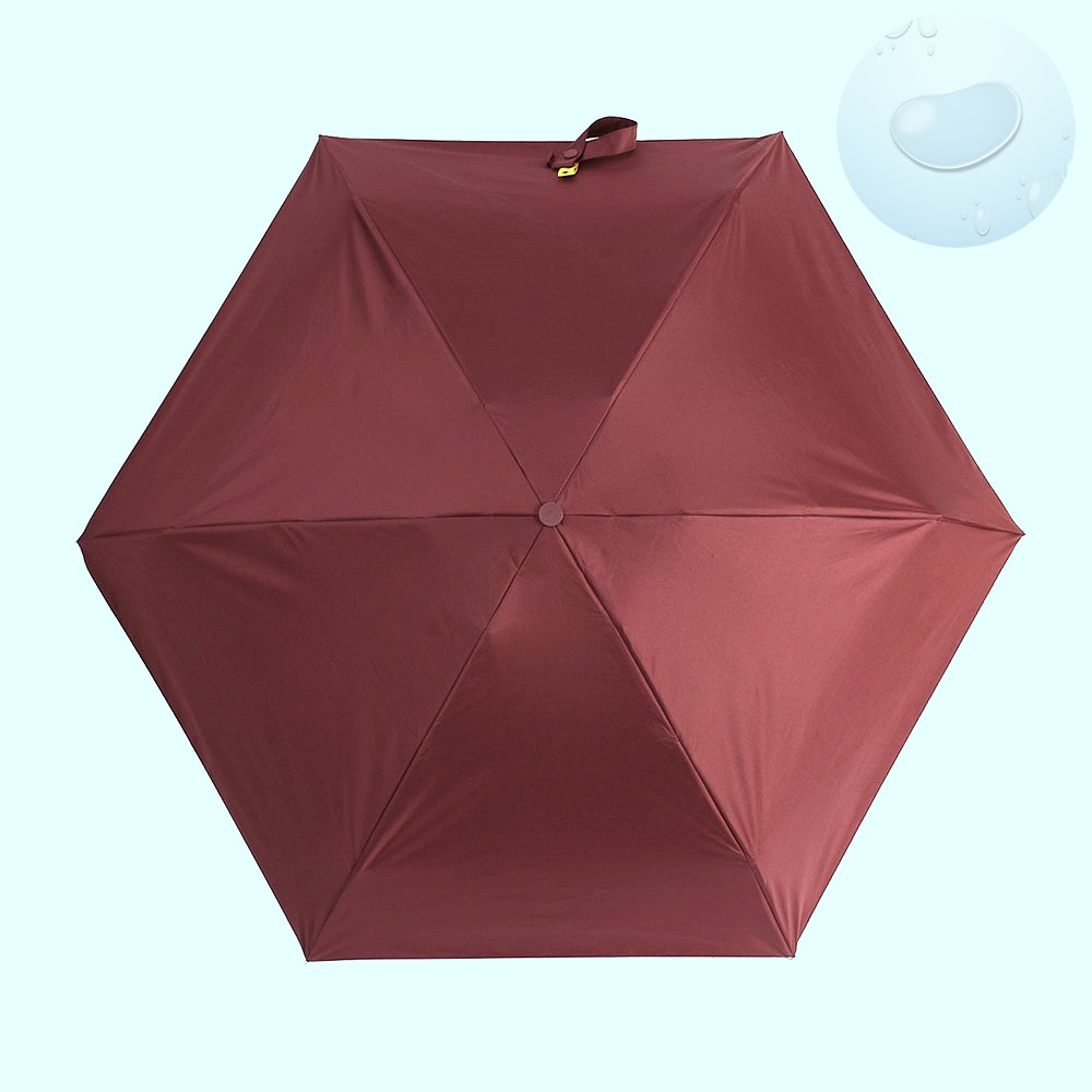 Oce 5단 미니 수동우산 겸 양산 와인 접는 암막 우산 UV 자외선 차단 양산 접이식  가벼운 단우산