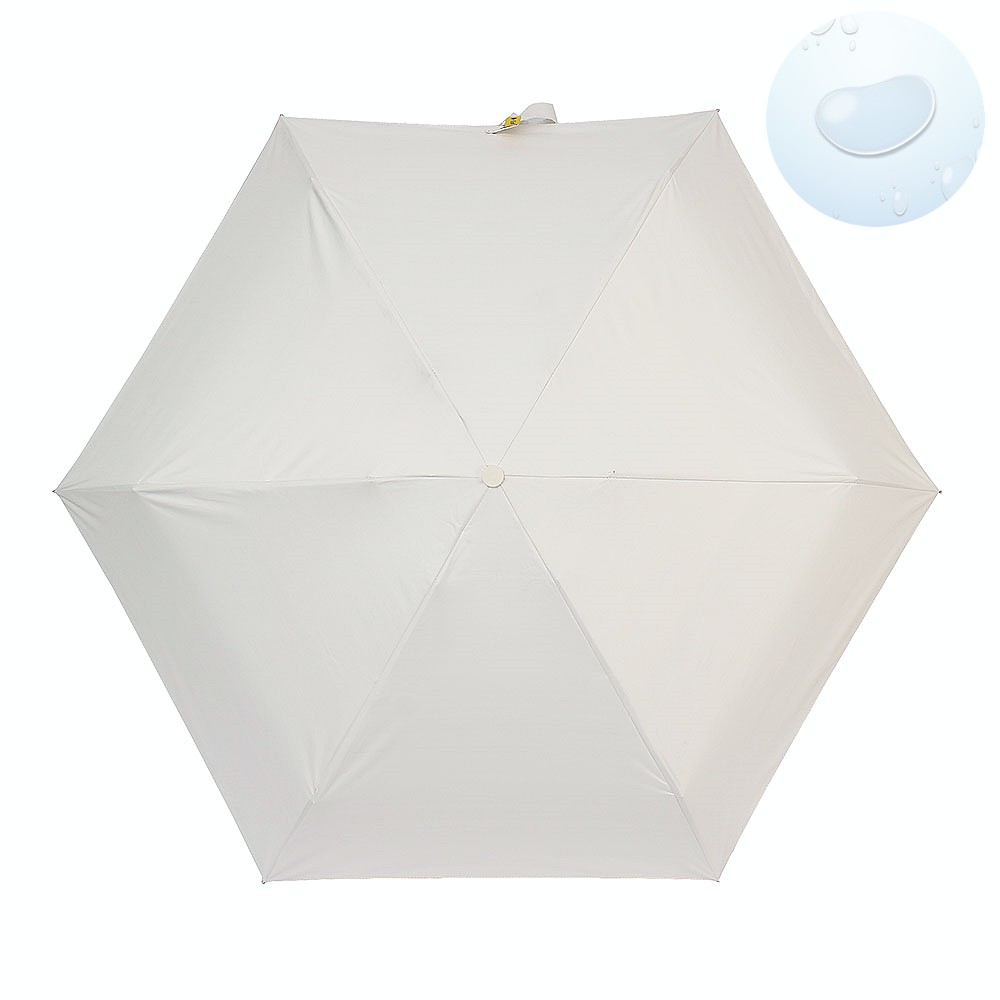 Oce 5단 캡 수동우산 겸 양산 화이트 방수 방풍 우산 휴대용 수동우산 튼튼한 우양산