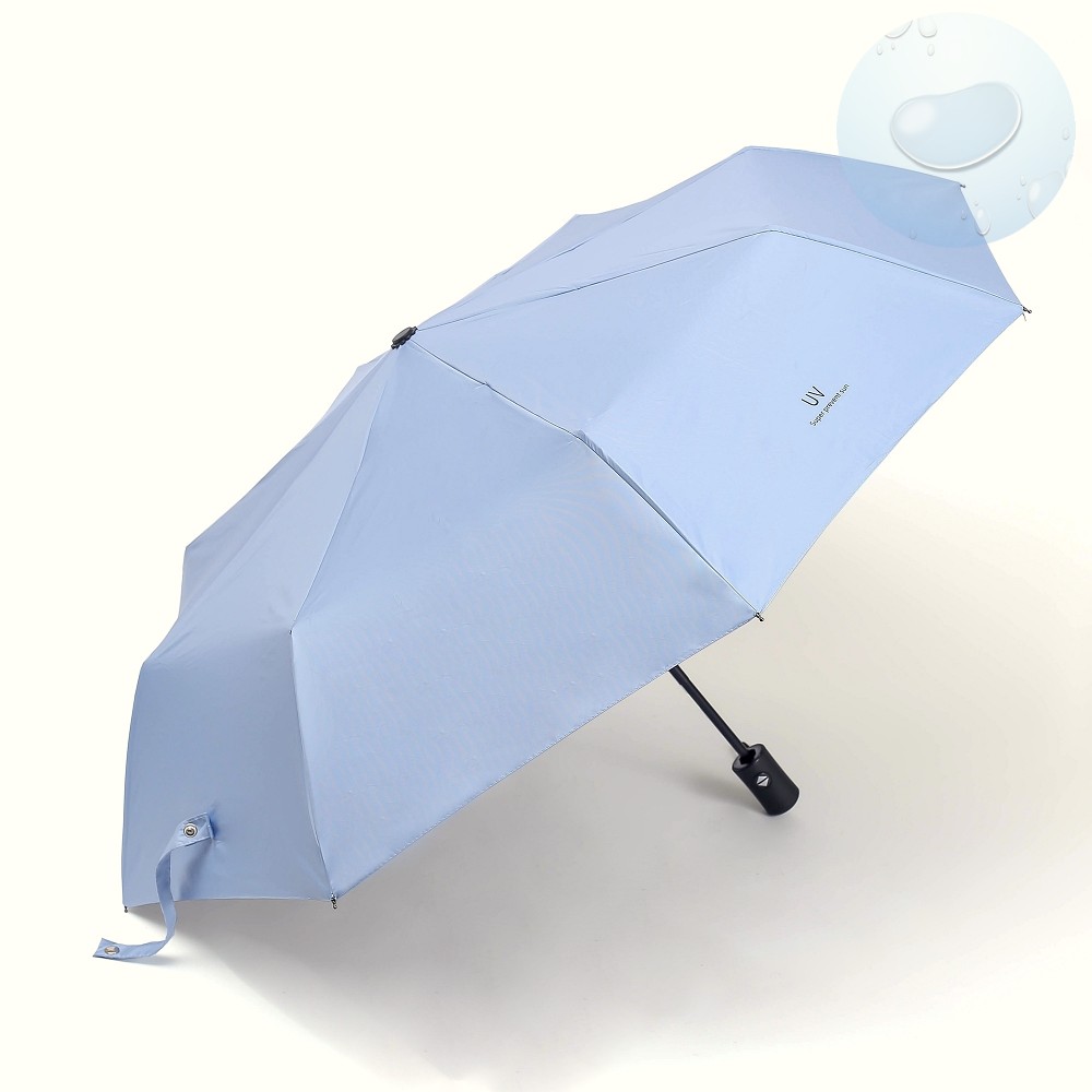 Oce 비비드 3단 완전 자동우산 겸 양산 스카이 접이식  가벼운 단우산 초경량 양우산 방수 방풍 우산