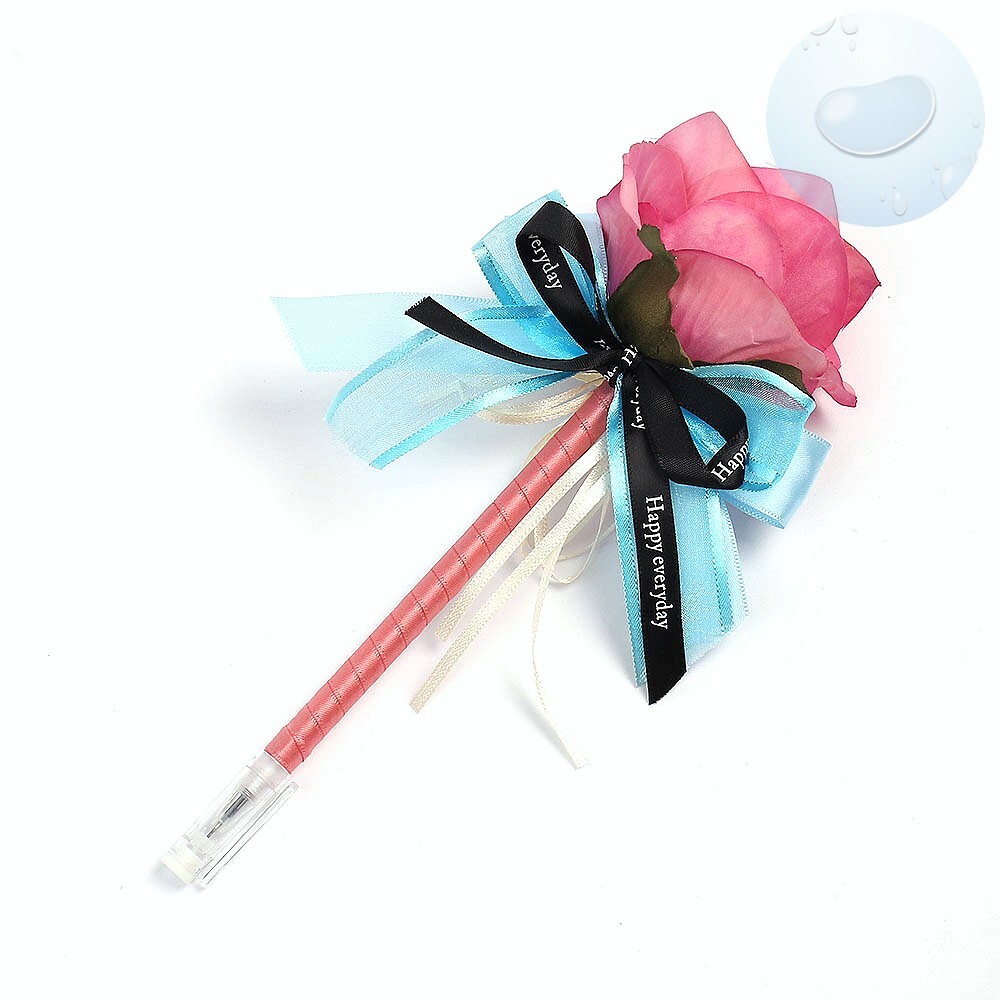 Oce 로즈 플라워 볼펜 핑크 선물 기념품 서류 연필