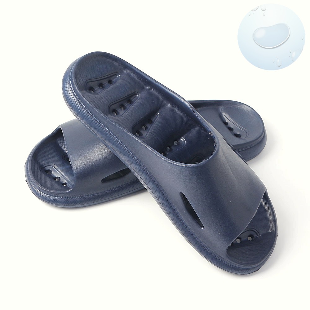 Oce 발편한 EVA 말랑 욕실 슬리퍼 260-265 네이비 발등낮은 욕실화 베란다 신발 쿠션 욕실화