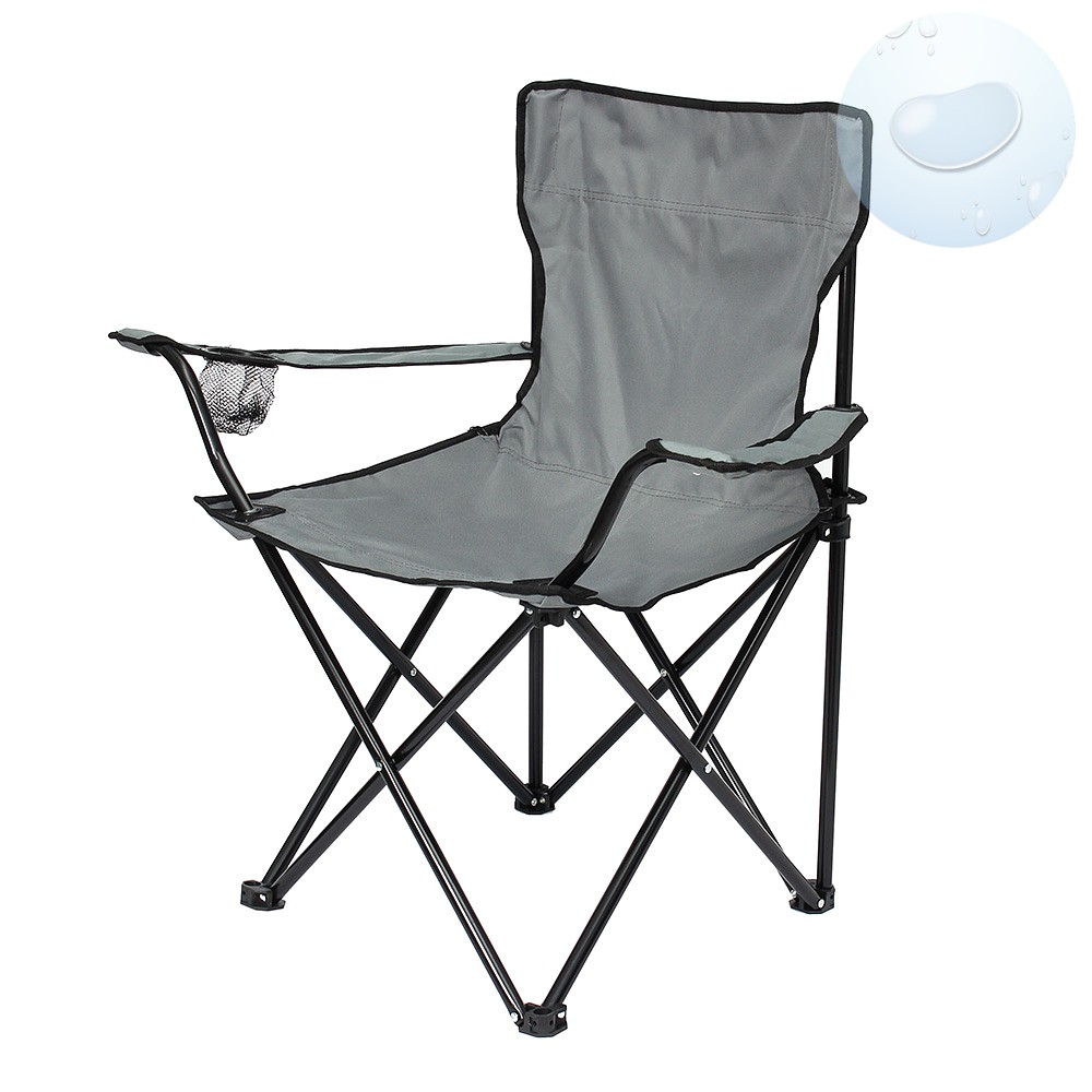 Oce 캠핑 컵홀더 등받이 팔걸이 의자 폴딩체어 접는 간이의자 가벼운 의자
