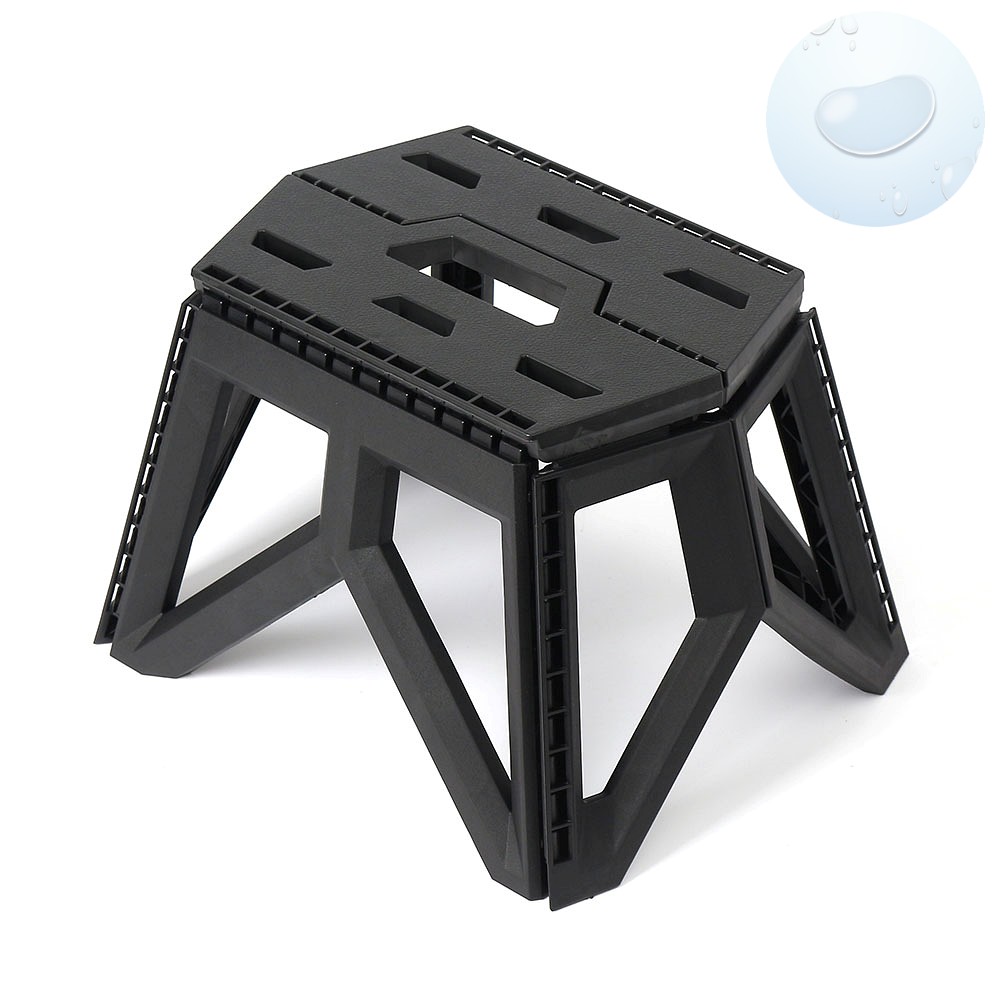 Oce 캠핑 간이 테이블 다용도 선반 블랙 폴딩 선반 폴딩체어 앉의뱅이 미니 식탁
