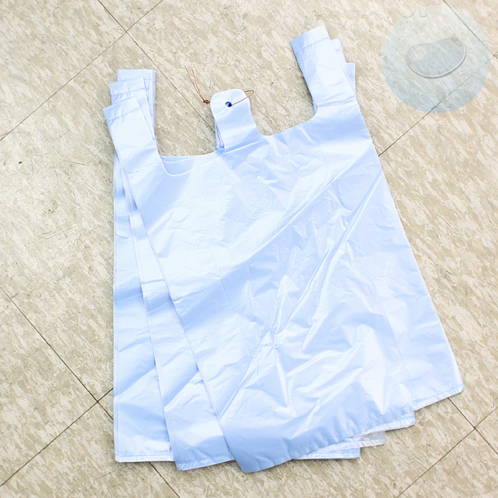 Oce 마트 비닐봉지 플라스틱백 100p 연청색 3호 편의점 비닐 봉투 속지 비닐 봉지 과일 포장