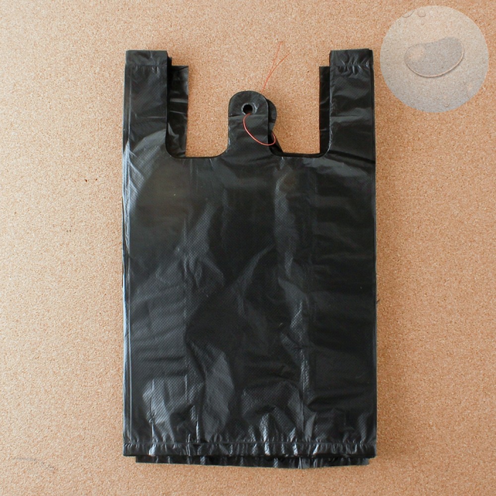 마트 비닐봉지 플라스틱백 200p 검정 1호 비닐백 채소 포장 슈퍼 비닐