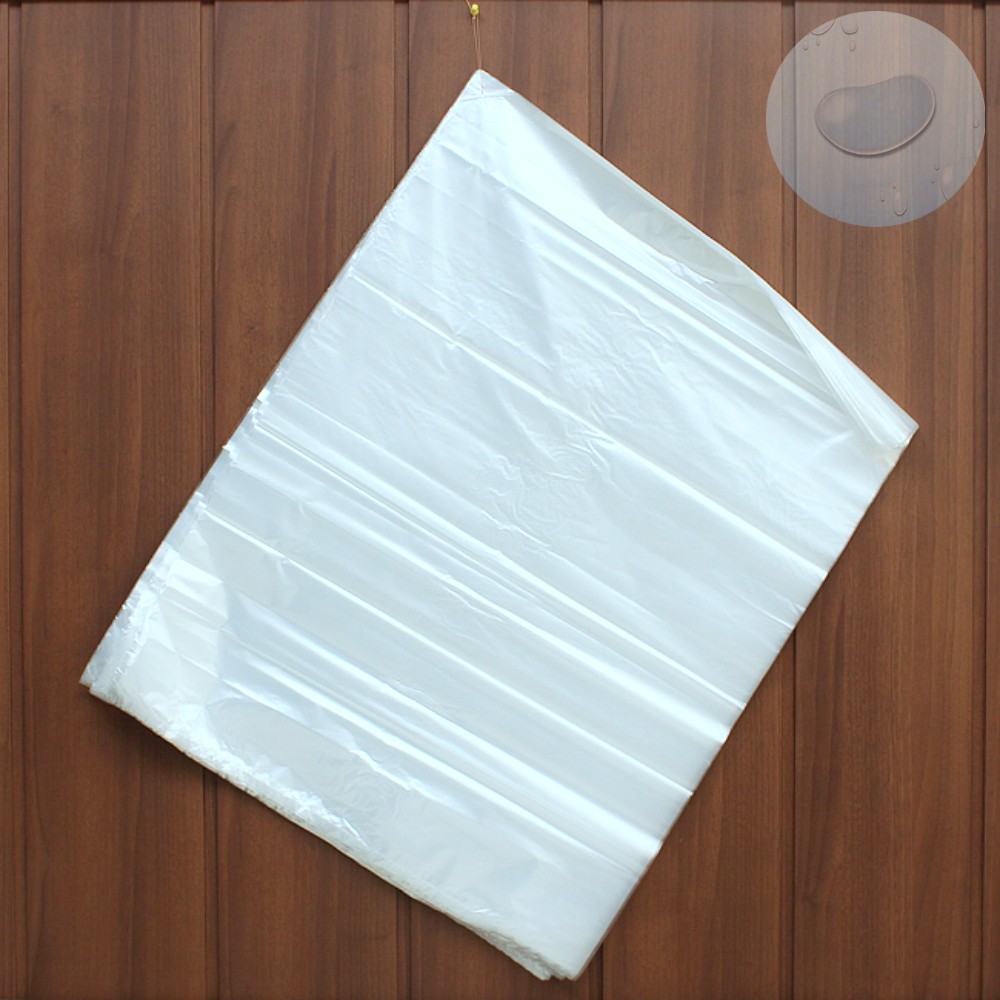 마트 비닐봉지 플라스틱백 50p 흰색55 40L 과일 포장 채소 포장 슈퍼 비닐