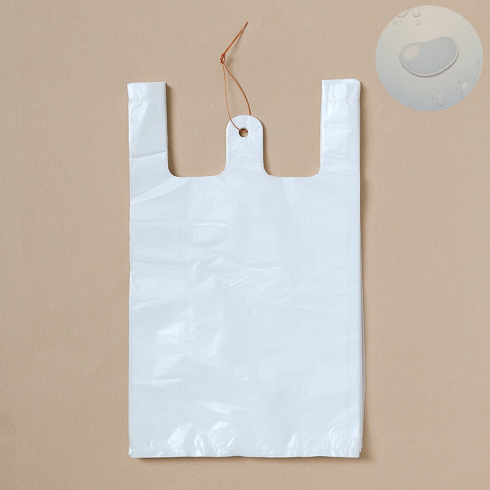 Oce 마트 비닐봉지 플라스틱백 200p 흰색 1호 PLASTICBAG 비니루 슈퍼 비닐 과일 포장