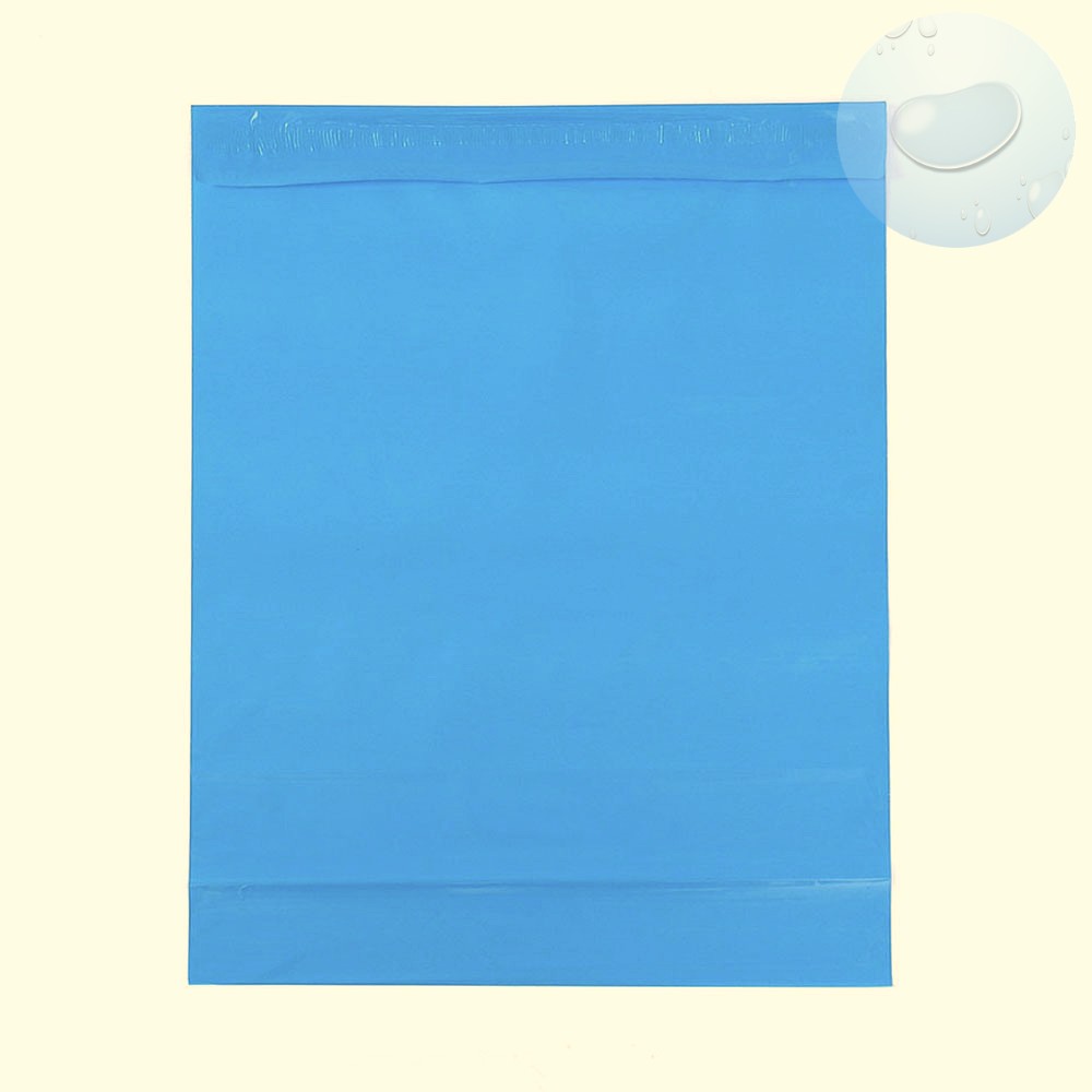 택배 비닐 봉지 접착 봉투 100p 38x44 블루 실링봉지 안전봉투 택배봉투