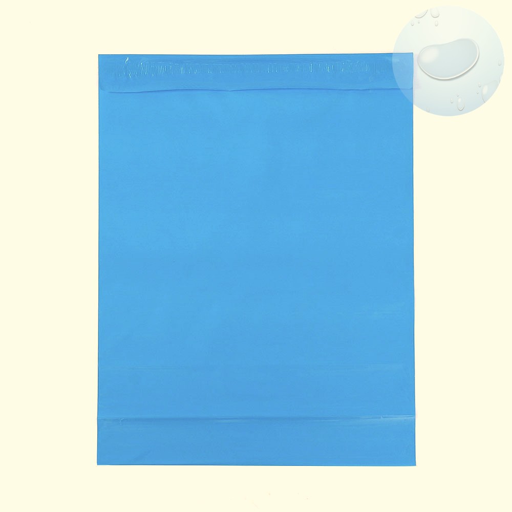 Oce 택배 비닐 봉지 접착 봉투 100p 38x48 블루 포장백 비닐팩 안전봉투