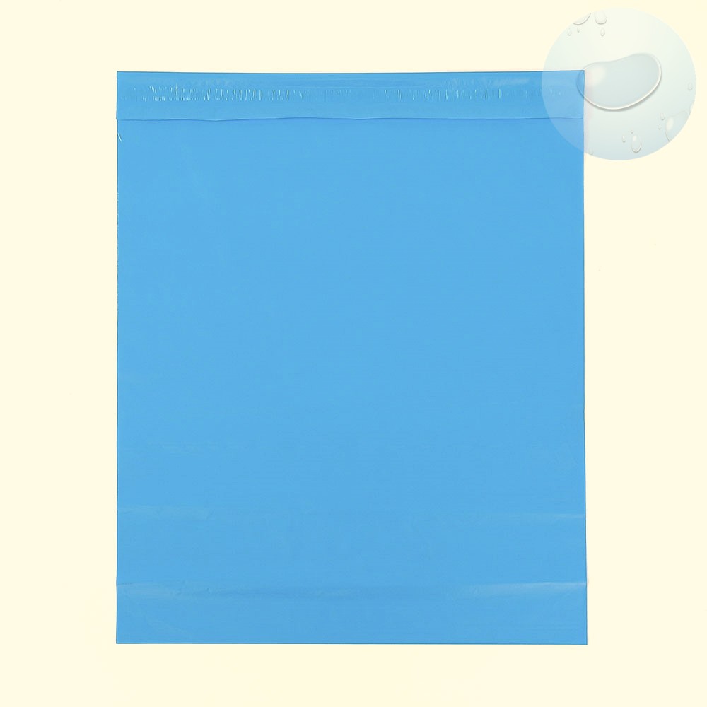 택배 비닐 봉지 접착 봉투 100p 40x51 블루 비닐백 LDPE 택배봉지 안전봉투