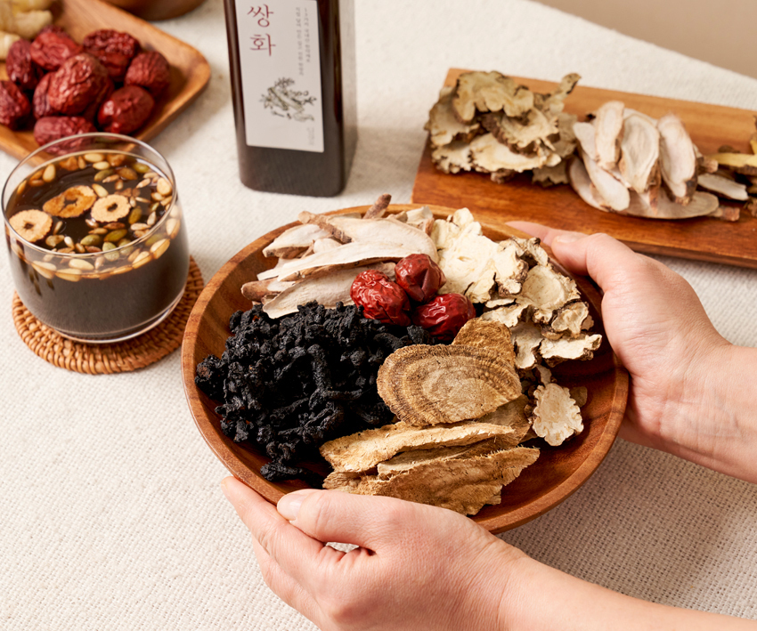 엄선한 귀한 재료와 정성