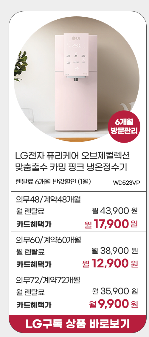 LG전자 프로모션