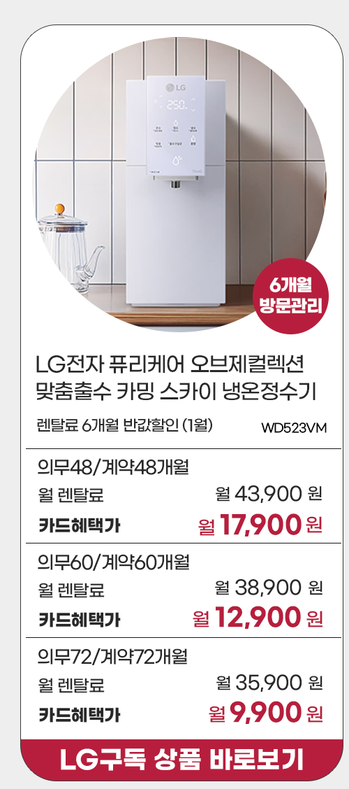 LG전자 프로모션