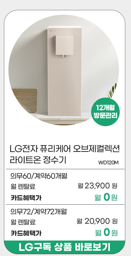 LG전자 프로모션