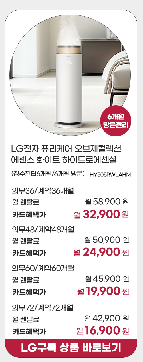 LG전자 프로모션