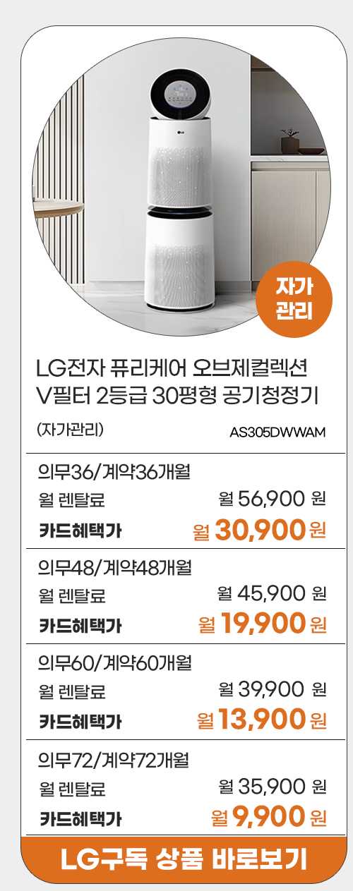 LG전자 프로모션