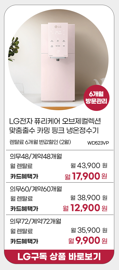 LG전자 프로모션