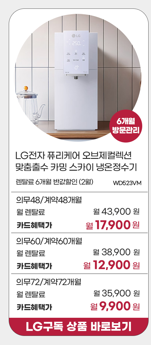 LG전자 프로모션