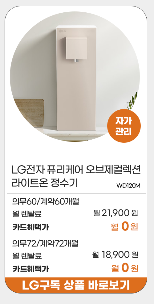 LG전자 프로모션