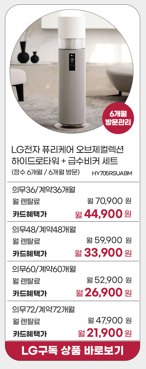 LG전자 프로모션