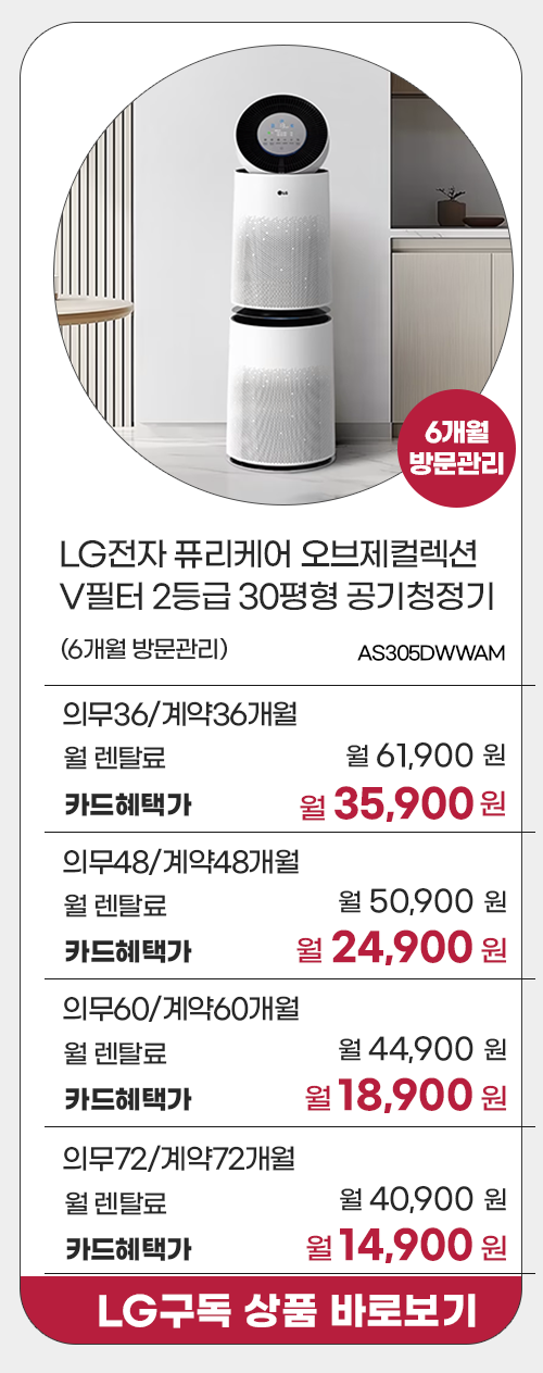 LG전자 프로모션