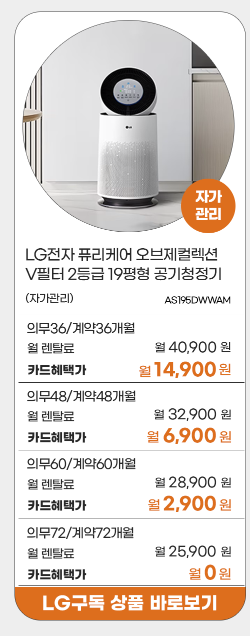 LG전자 프로모션