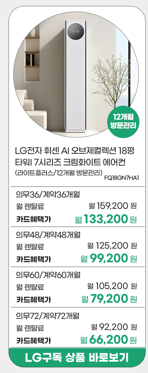 LG전자 프로모션