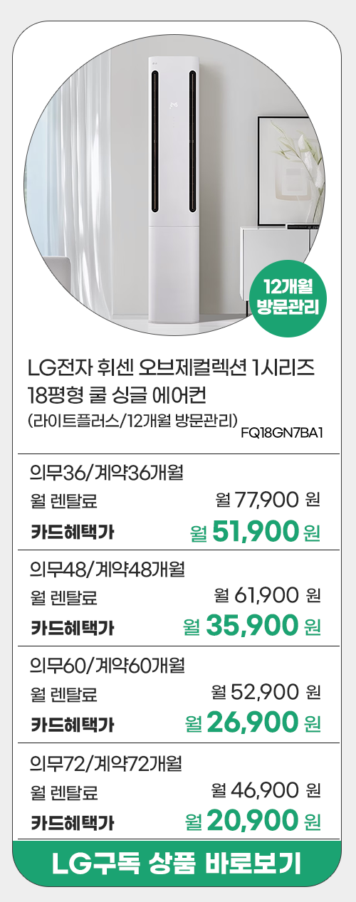 LG전자 프로모션