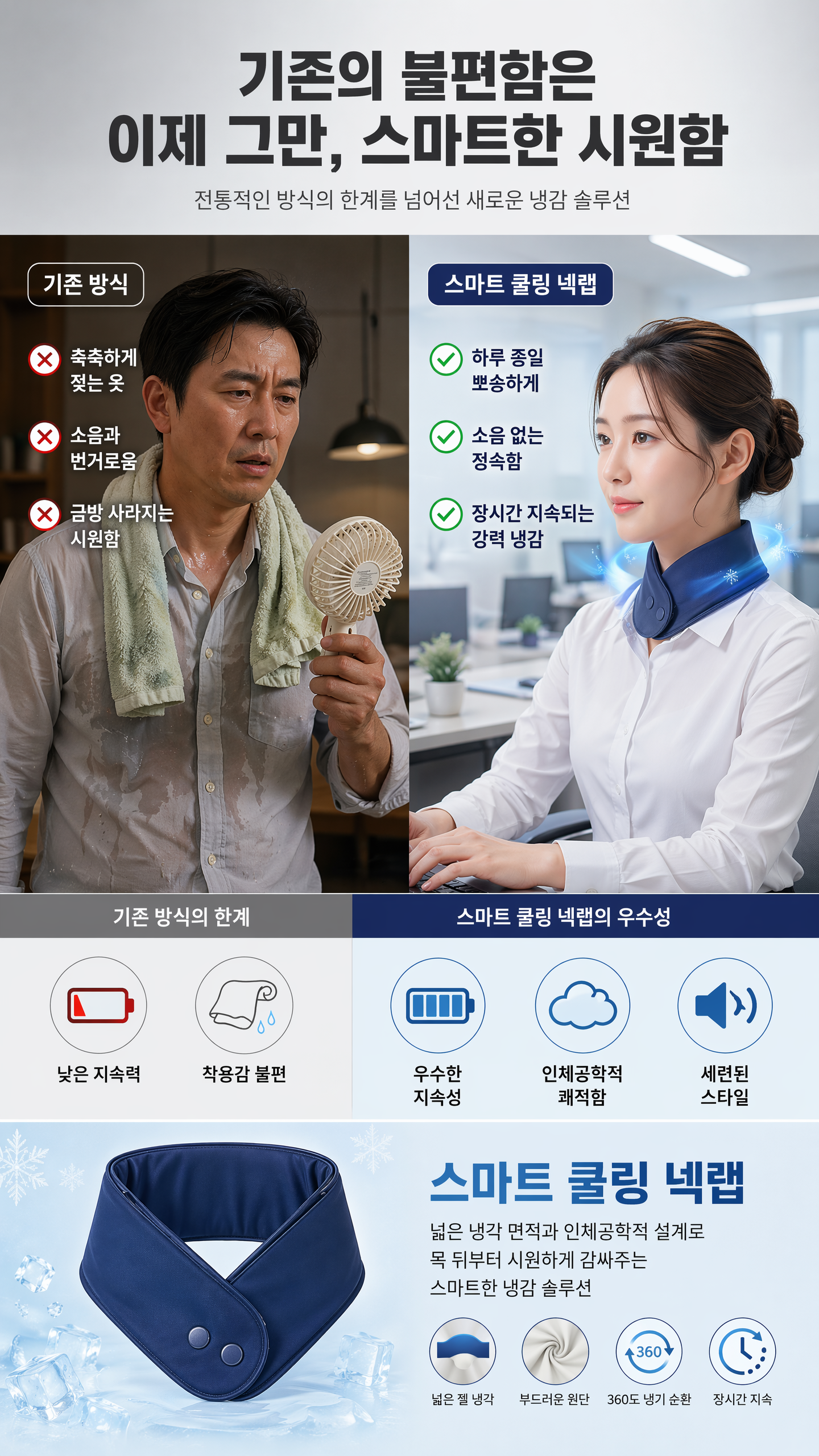 [cm00524-1] 여름용 아이스 실크 스카프 통기성 좋은 숄 운전 자전거 타기 야외 활동에 적합합니다 이미지 3