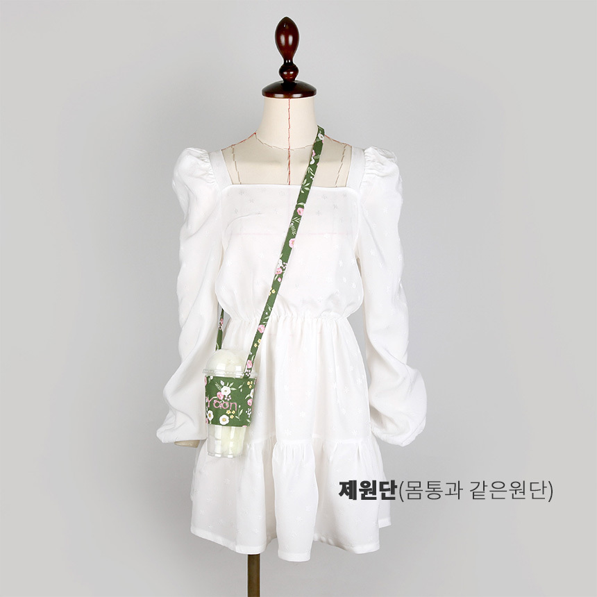 꽃 드링크백,쿠션 티코스터/선물포장/어깨끈선택/이름각인 상세 이미지 10