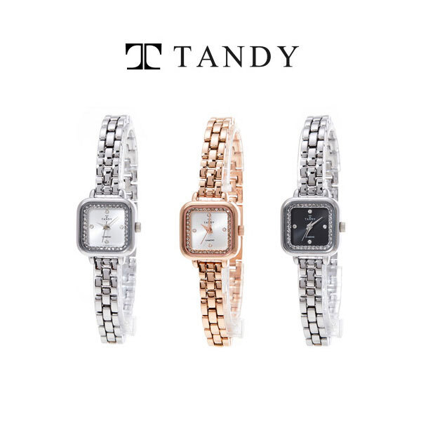 [TANDY] 탠디 다이아몬드 여성손목시계 T-4032