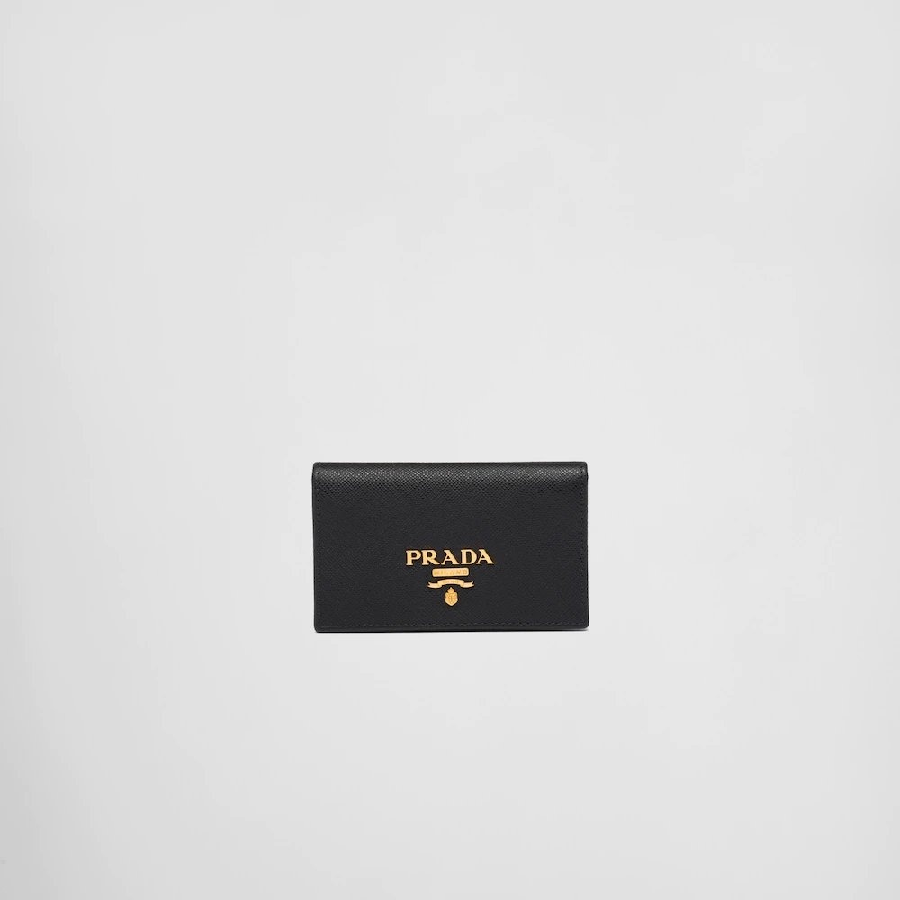 프라다 사피아노 메탈 로고 카드 지갑 1MC122 QWA F0002