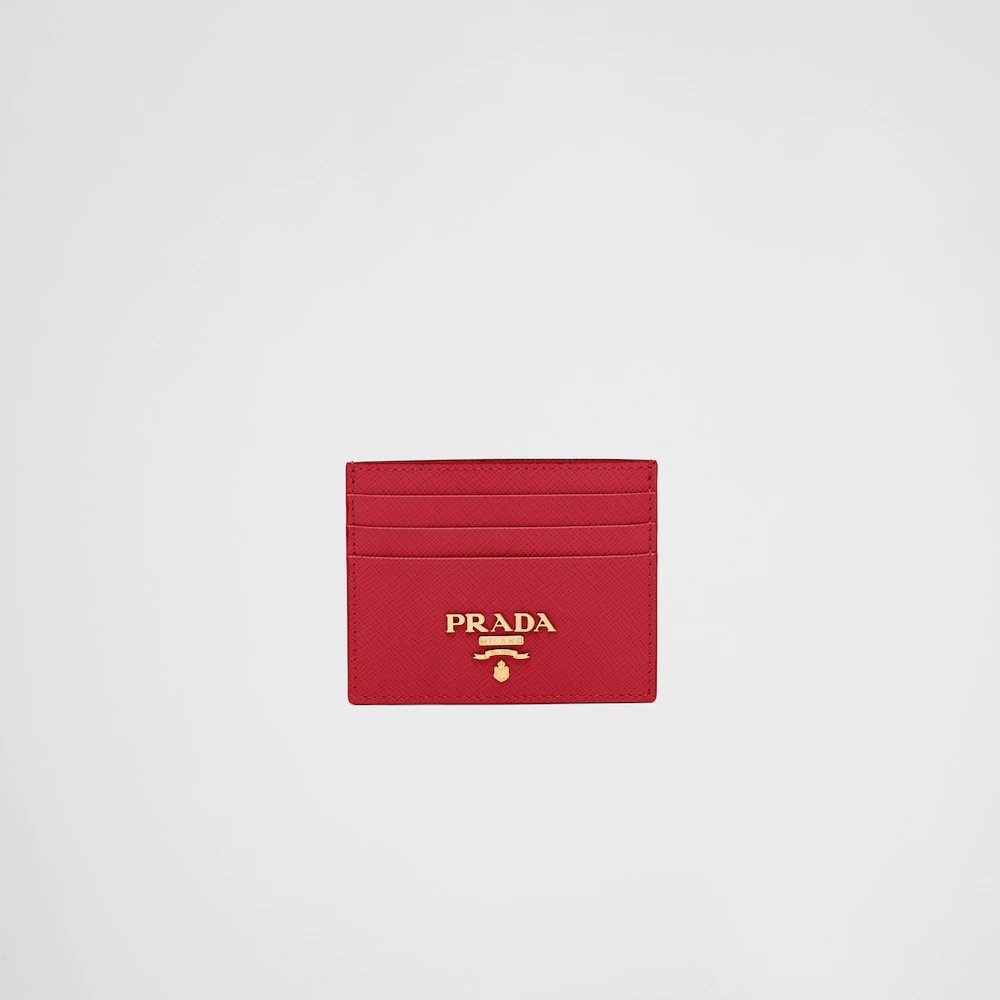 프라다 사피아노 메탈 로고 카드 지갑 1MC025 QWA F068Z