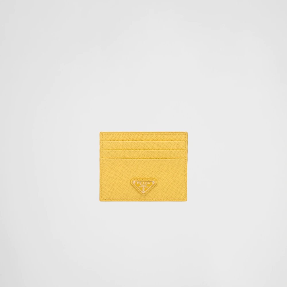 프라다 사피아노 트라이앵글 로고 카드 지갑 1MC025 QHH F0377