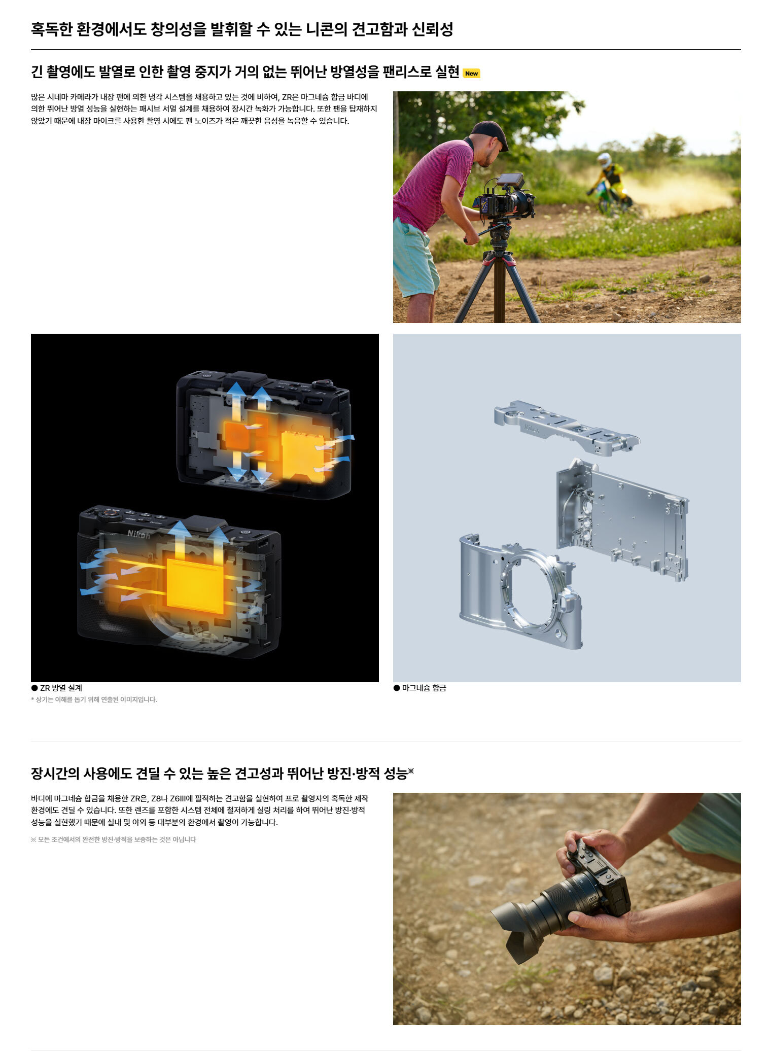 NIKON 니콘 ZR 케이지 세트 미러리스 RAW촬영 캠 렌탈 상세 정보 6