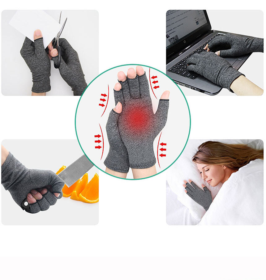 장갑 손목 보호 보호대 블랙 압박장갑 용품 손바닥 팔목 관절 손가랑 상세 이미지 7