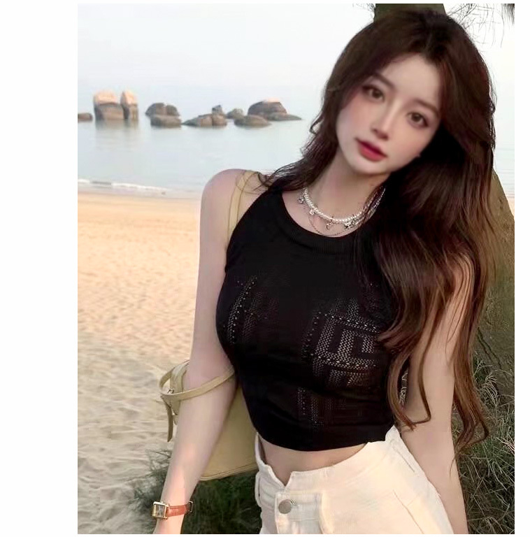 여름 반폴라 홀터넥 나시 상세 이미지 25