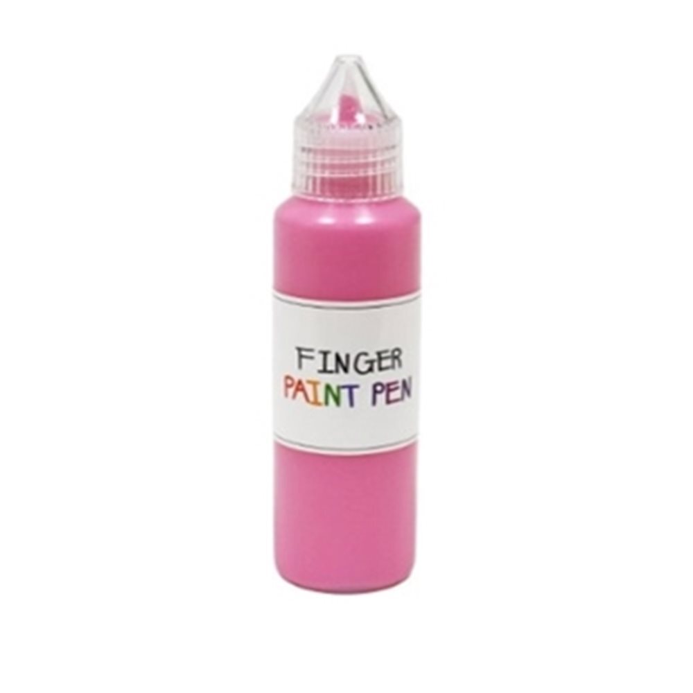 핑거 페인트펜 낱색 50ml 분홍 지워지는물감 디자인물감 핑거물감