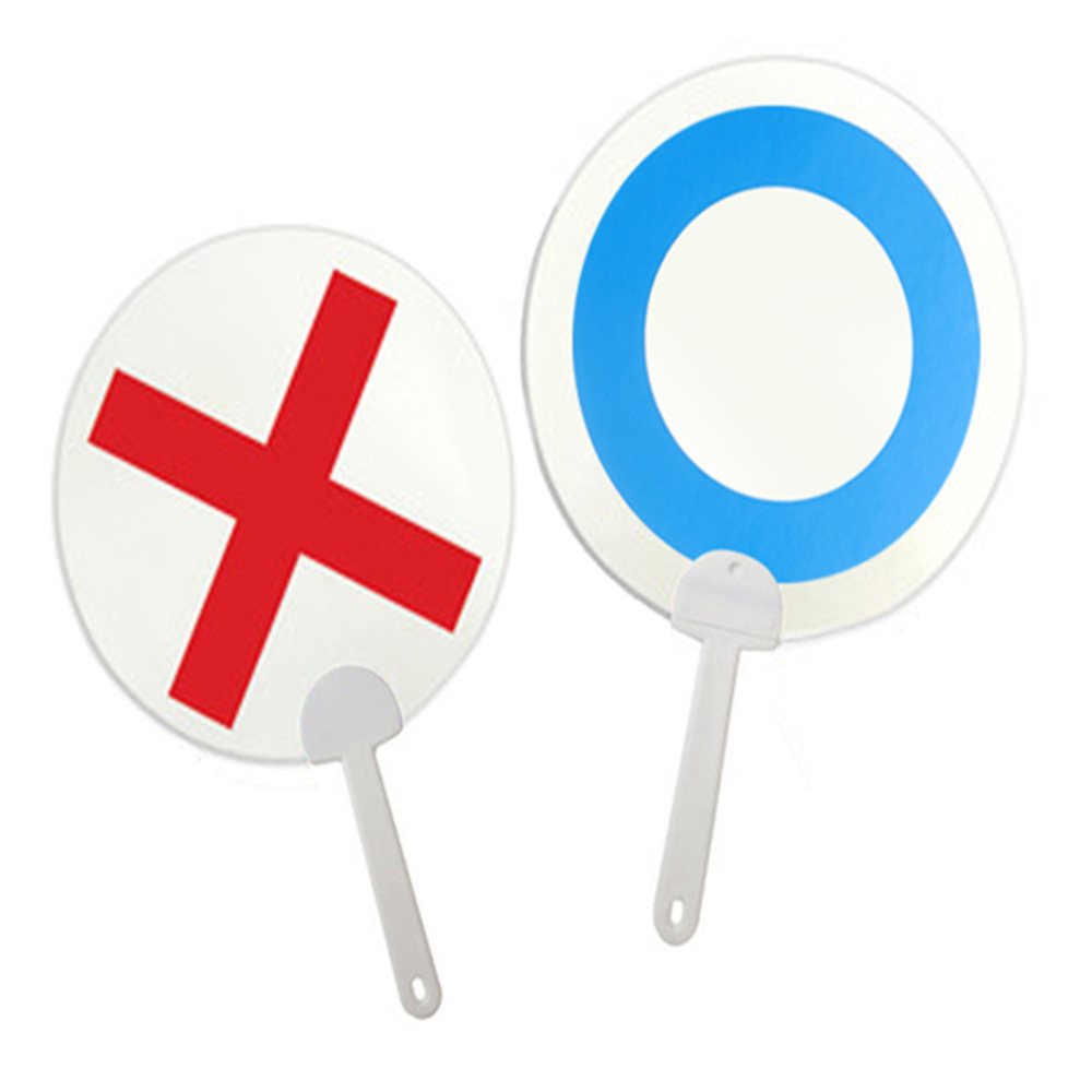 OX판 만들기 2set OX푯말 오엑스퀴즈판 오엑스팻말